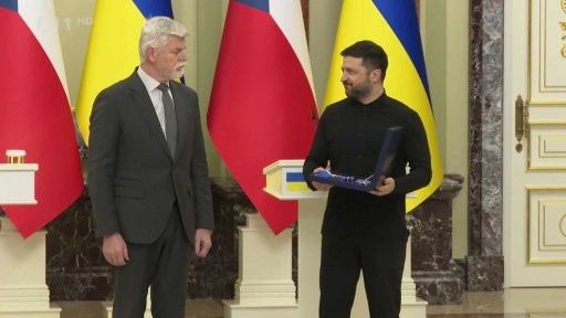 Prezident Petr Pavel na Ukrajině - 16. ledna - Události | Česká televize
